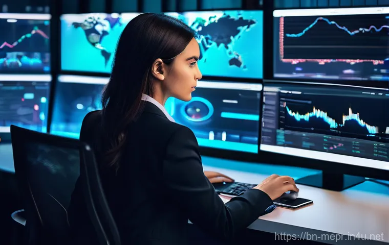 언론매체별 PR 전략 - **Prompt:** A young, focused marketing professional, a woman in her late 20s, wearing smart-casual b...