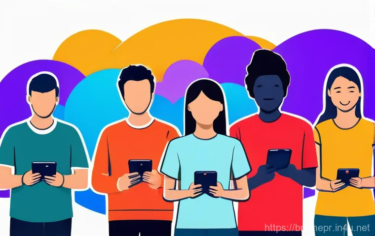 디지털 PR 사례 - **Prompt 1: The Trustworthy Storyteller**
    A diverse group of adults and teenagers (15+ age-appro...